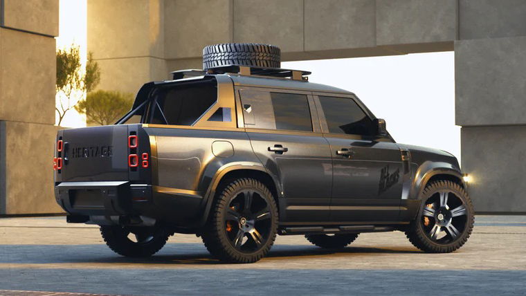 Land Rover Defender Valiance Pick Up - rear